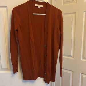 LOFT Button-Front Women's Cardigan Sweater